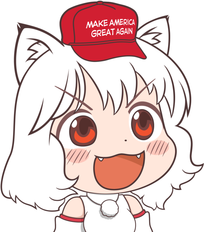 Post - Awoo Make America Great Again Clipart (680x756), Png Download