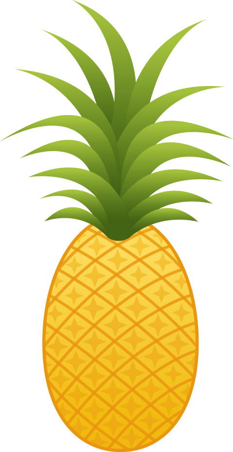 Free Png Pineapple Png Images Transparent - Pineapple Clipart Png (480x930), Png Download