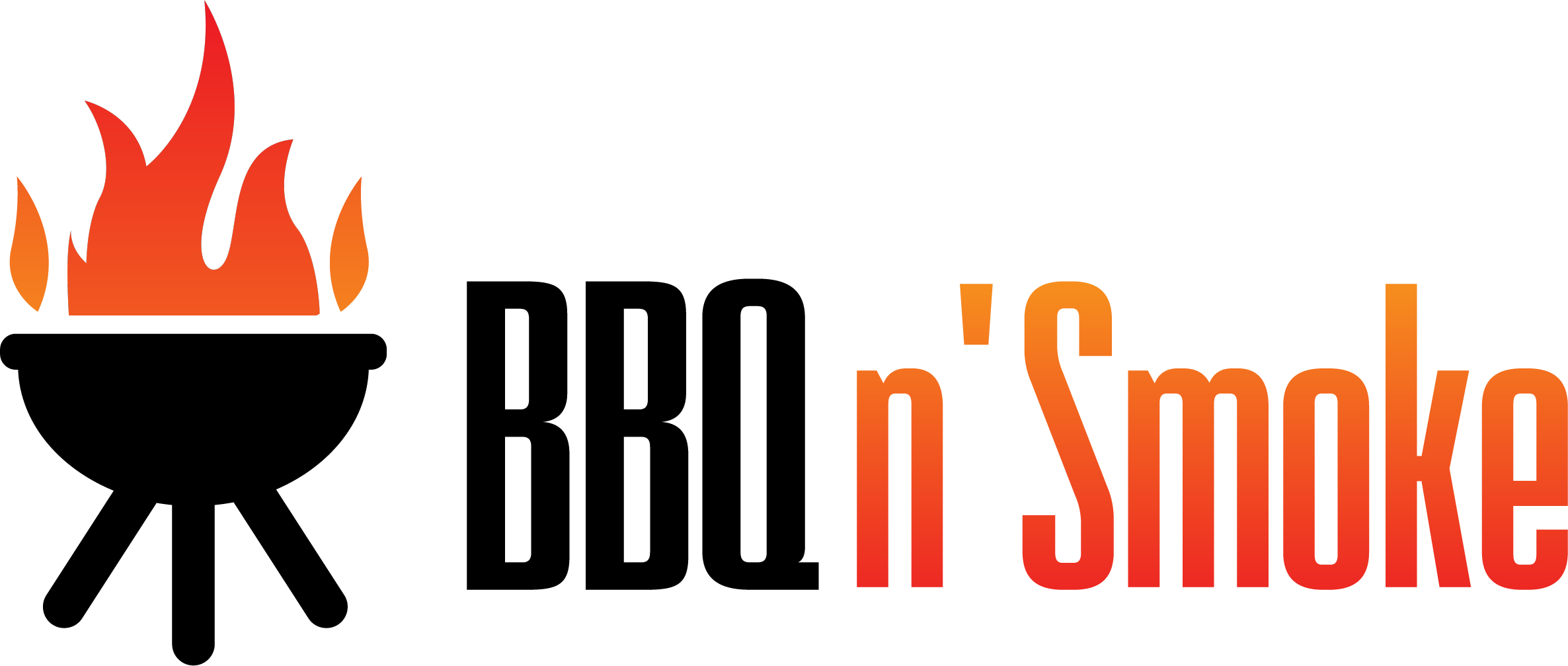 Bbq N' Smoke - Paellera Clipart (2372x1007), Png Download