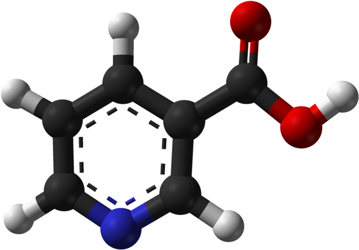 Niacin - Structure And Iupac Name Of Salicylic Acid Clipart (800x568), Png Download