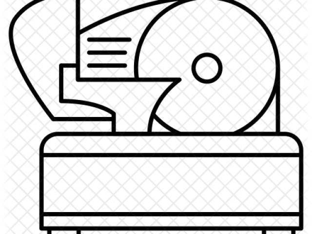 Meat Clipart Meat Slice - Meat Slicer Icon - Png Download (640x480), Png Download