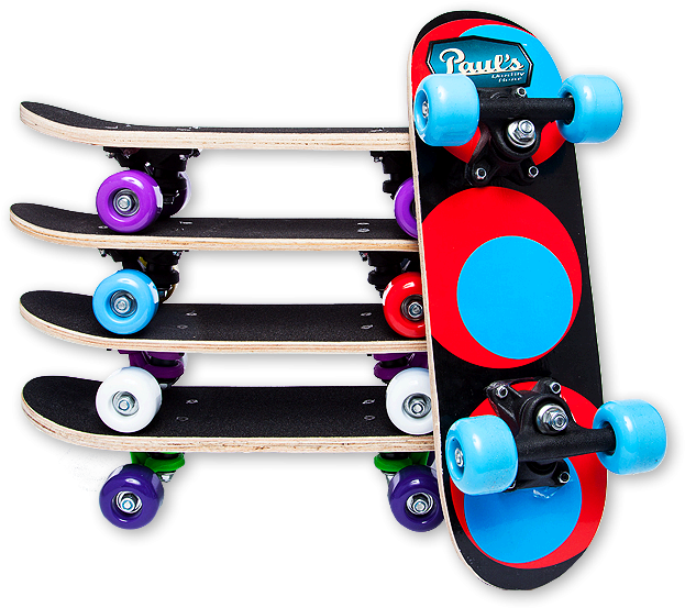 Mini Skateboards - Five Below Skateboard Clipart (654x654), Png Download