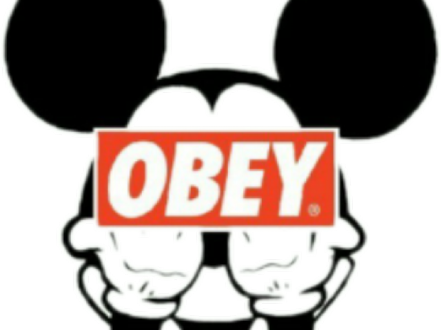 Obey Clipart Nose - Mickey Mouse Obey Iphone 7 Case - Png Download (640x480), Png Download
