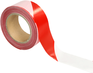 Ruban De Chantier Rouge & Blanc - Label Clipart (800x800), Png Download