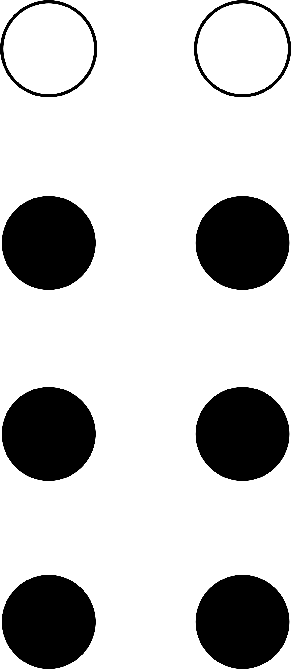 Open - Circle Clipart (2000x3571), Png Download