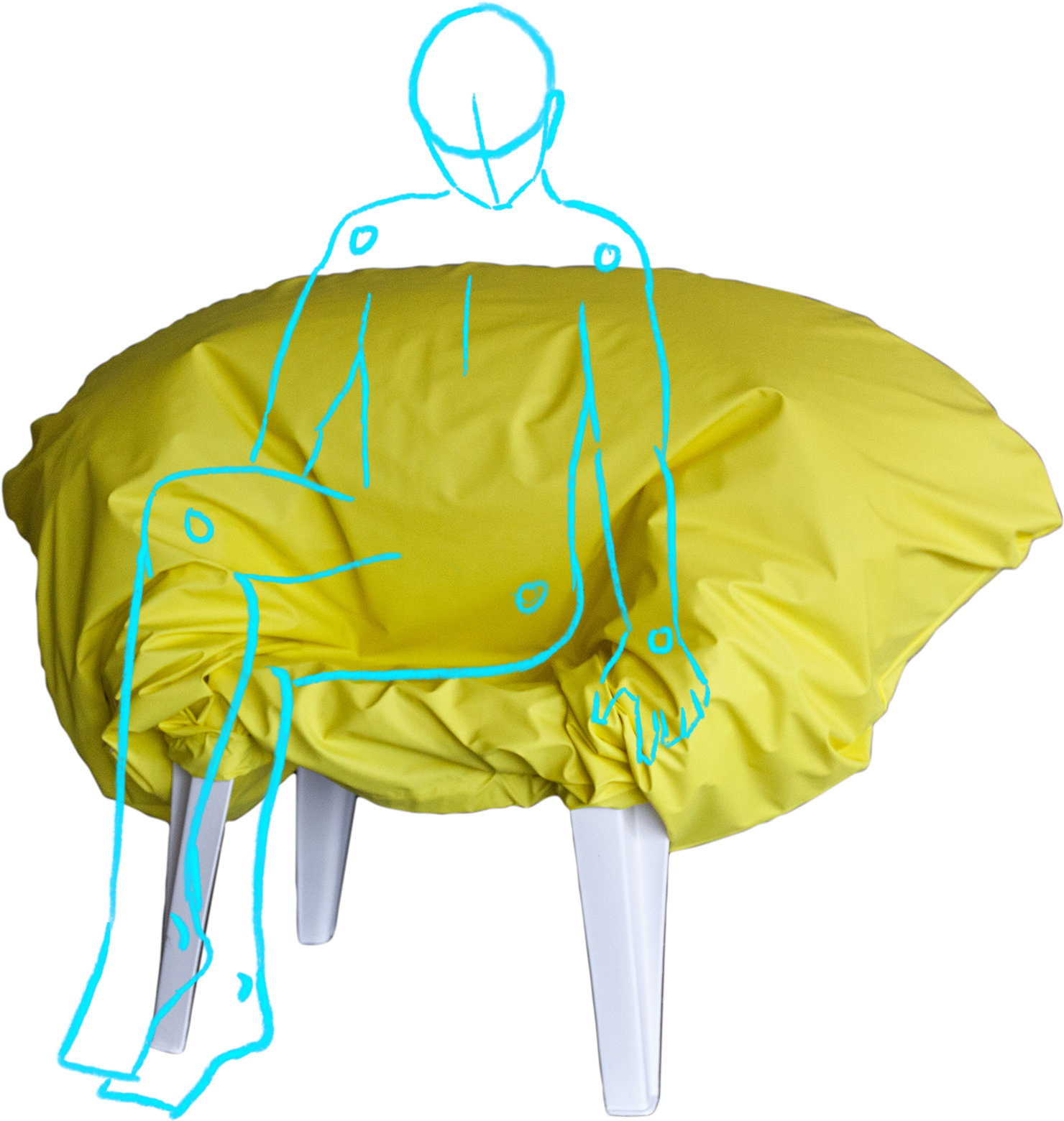 Sugarcube Chair By Nora Nilsson And Petra Renström Illustration