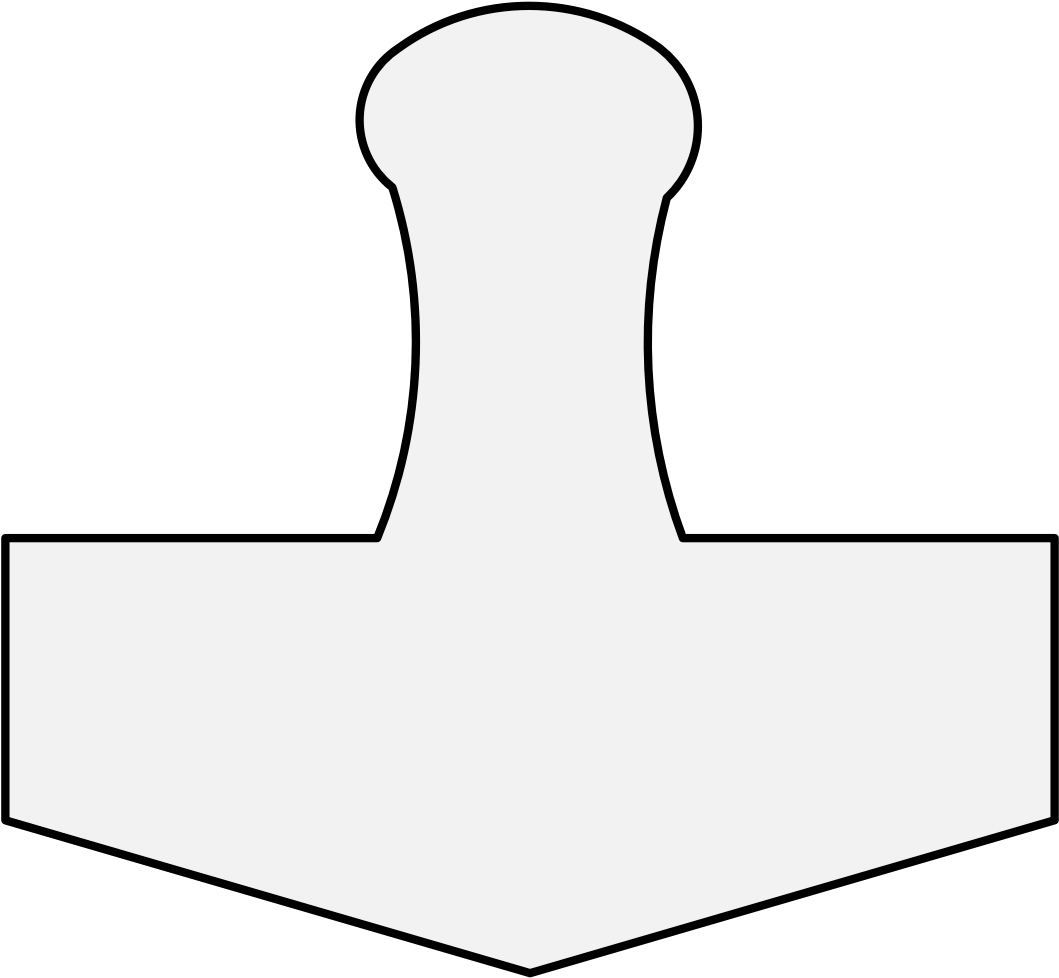 Pdf - Hammer Clipart (1068x993), Png Download