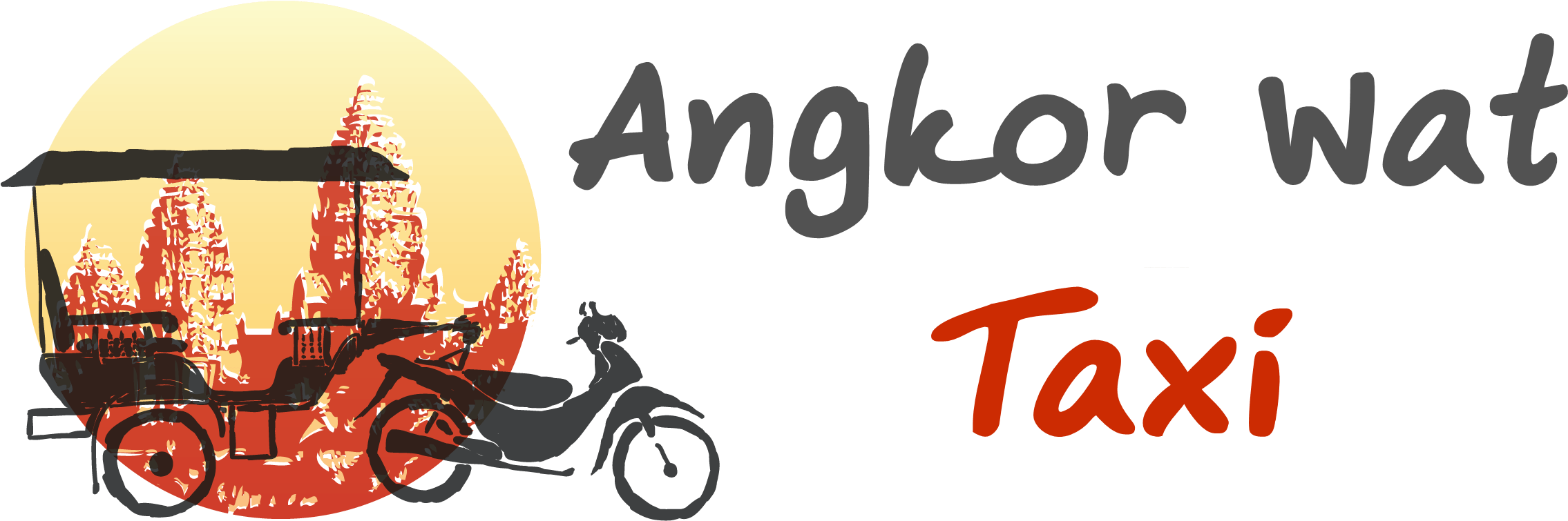 Angkor Wat Clipart (2359x840), Png Download