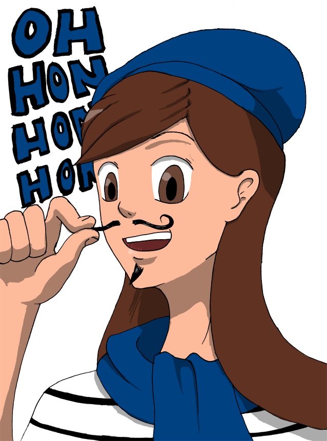 Blue Face Facial Expression Nose Cartoon Man Human Clipart (638x861), Png Download