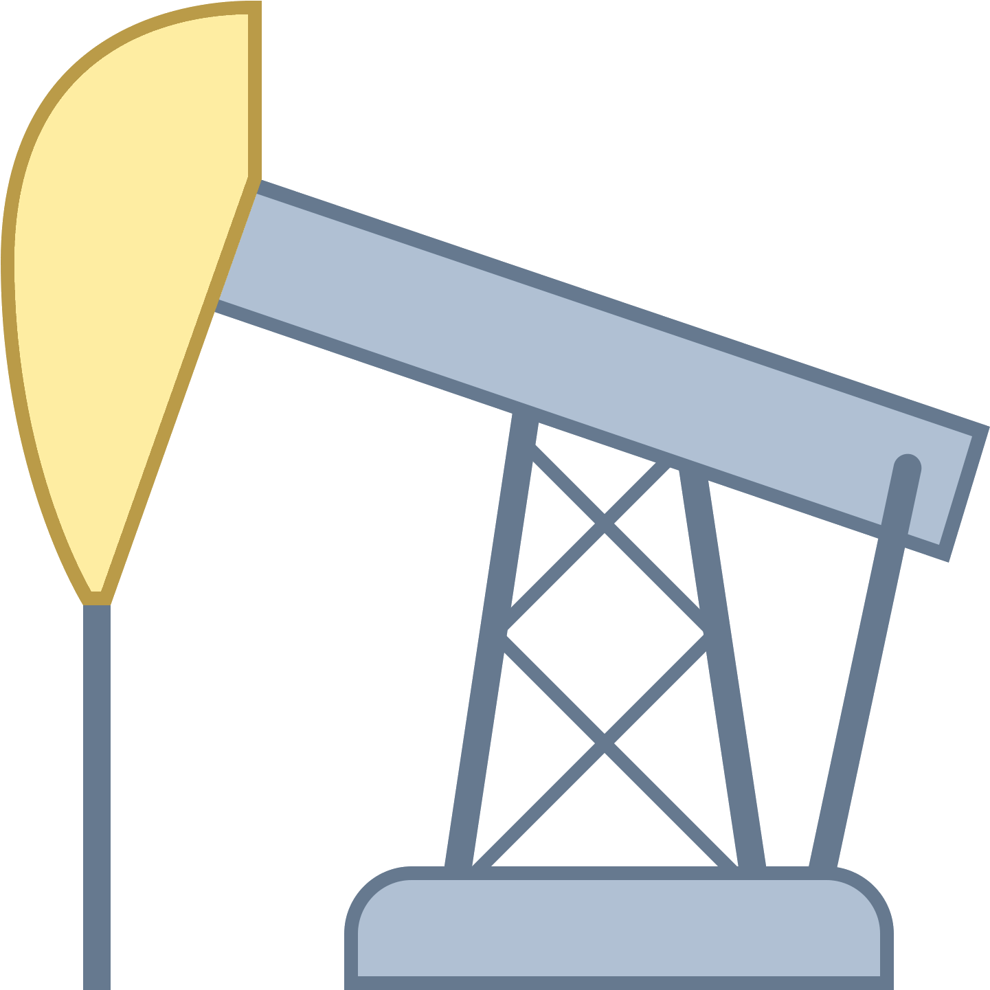 This Is An Oil Pump Jack Clipart (1600x1600), Png Download