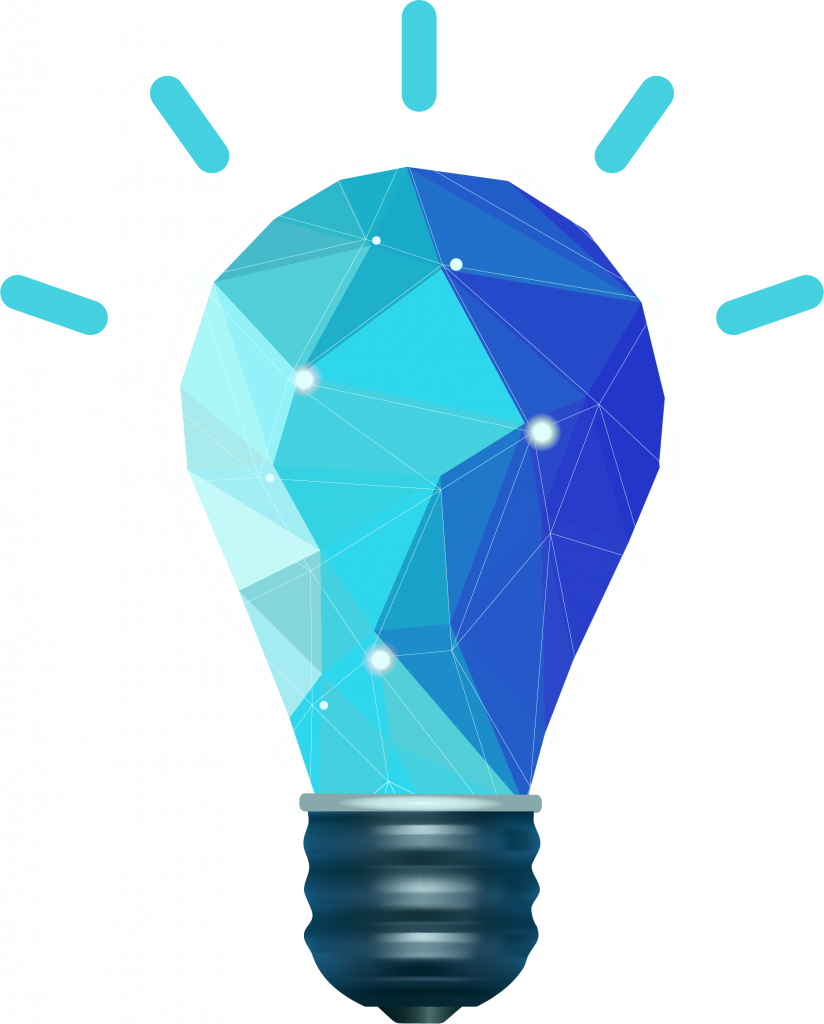 Light Bulb Png Teal Light Bulb Awesome Red Light Bulb - Light Bulb Blue Png Clipart (824x1024), Png Download