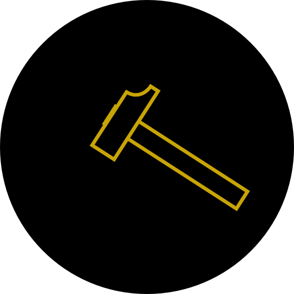 How To Set Use Hammeran Flag Svg Vector Clipart (600x600), Png Download