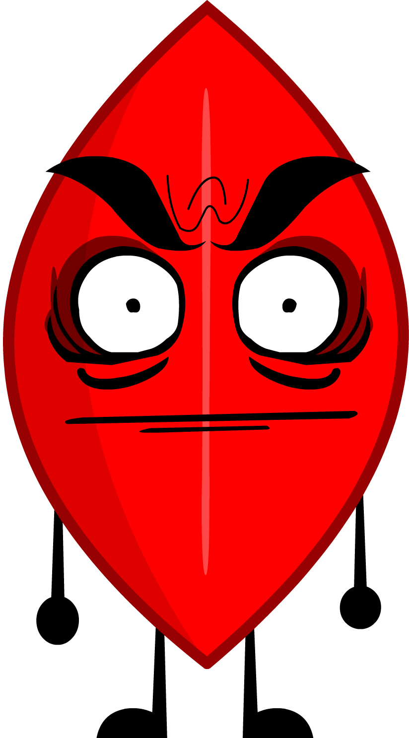 Bfsp Portrait Evilleafy - Bfdi Evil Leafy Body Clipart (824x1487), Png Download