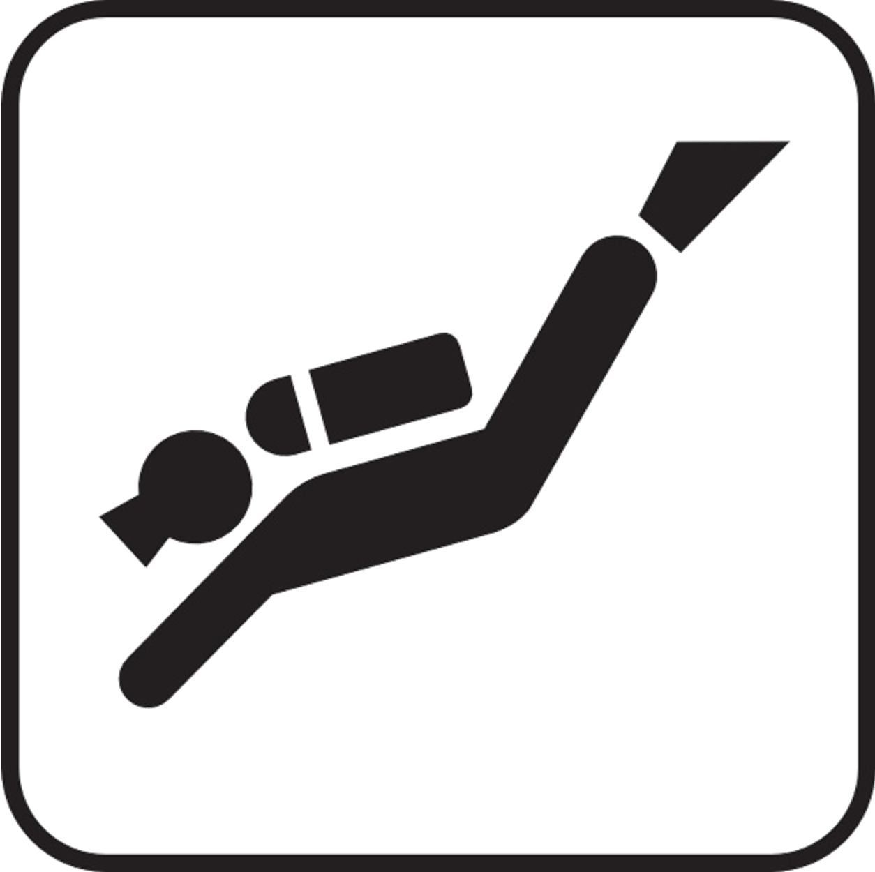 Diving - Scuba Diving Clipart (1254x1250), Png Download