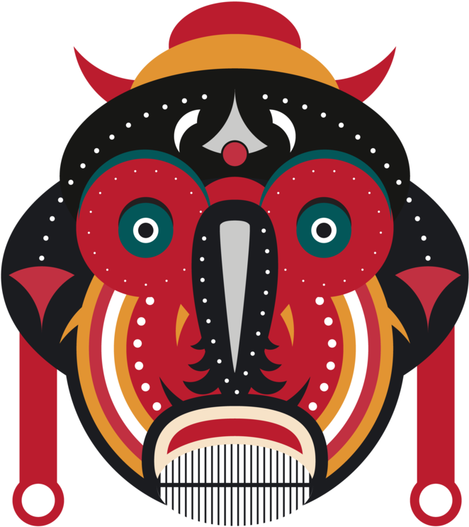Tribal Art Clipart (693x1040), Png Download