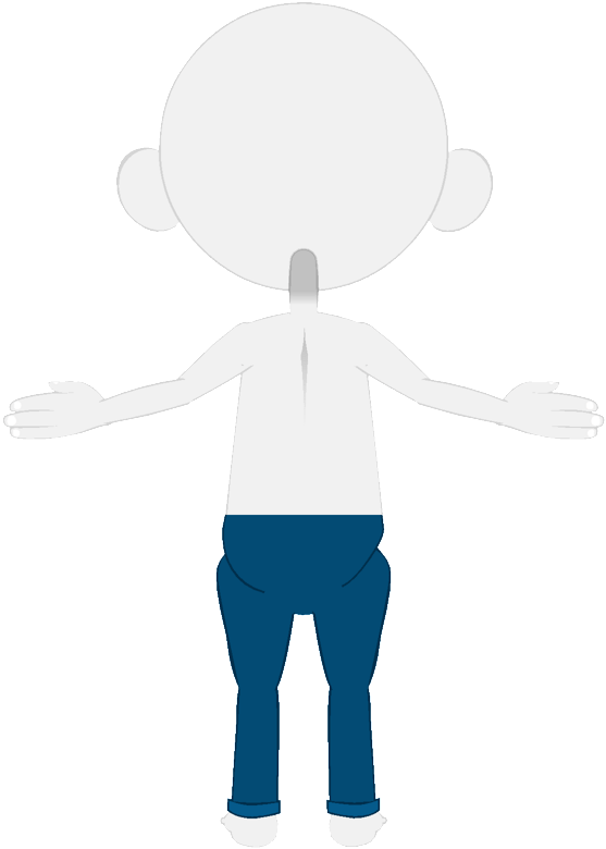 Classic Jeans - Illustration Clipart (577x866), Png Download