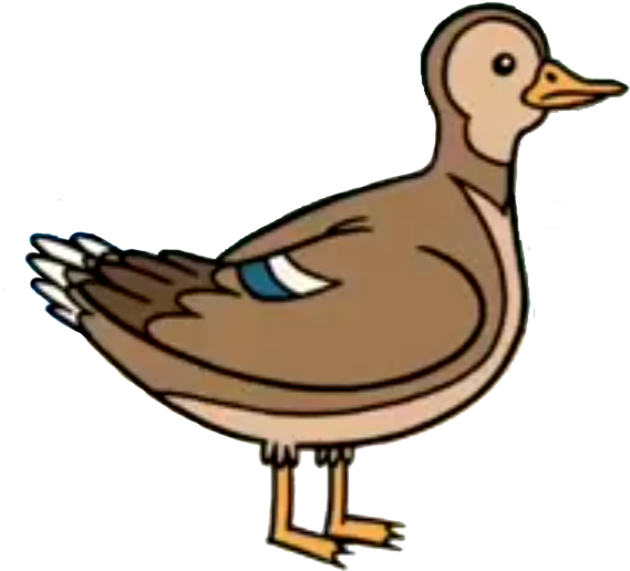Mother Duck - Seaduck Clipart (596x647), Png Download