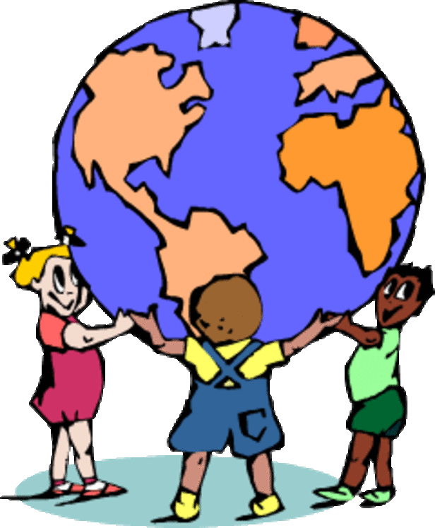 Image Royalty Free Stock The Future World Is In S Hands - Child's World Clipart (616x747), Png Download