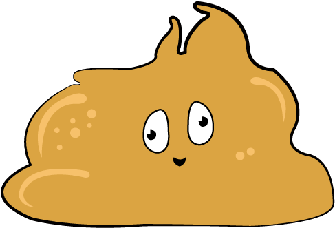 Soft Moist Loose Poop - Dog Clipart (800x800), Png Download