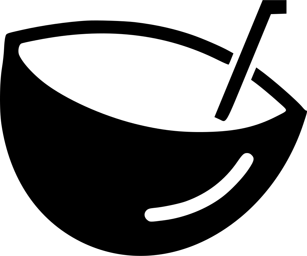 Png File - Coconut Clipart (980x818), Png Download