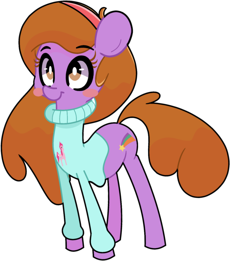 Pony Mabel Pines Pink Mammal Vertebrate Horse Like - Mabel Pines Clipart (894x894), Png Download