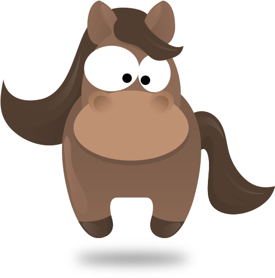 Pony Grooming - Pony Clipart (600x600), Png Download