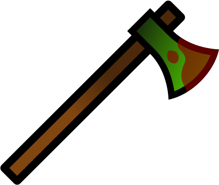 Loot Melee Woodaxe Bloody - Surviv Io Melee Weapons Clipart (789x789), Png Download