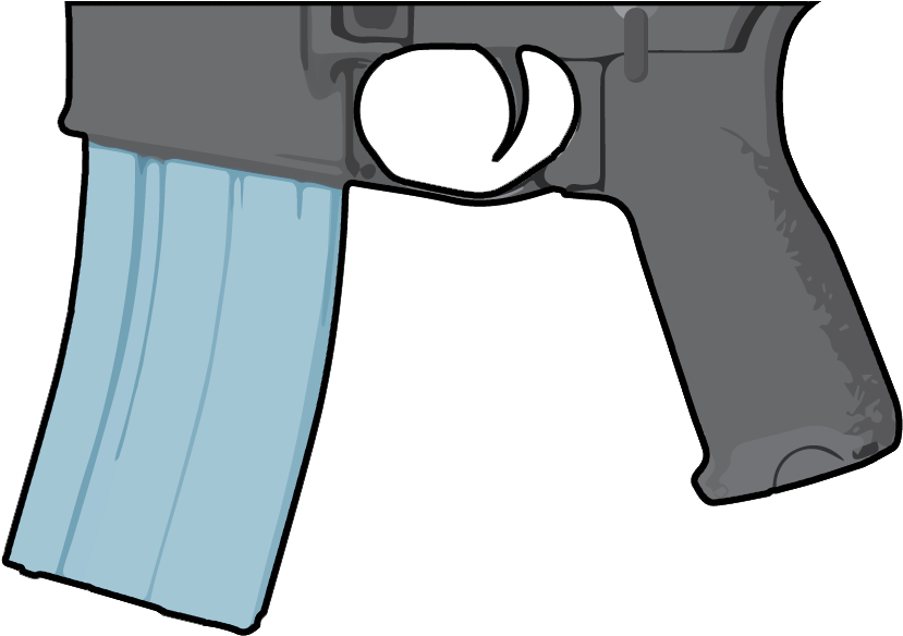 A Magazine Is A Device Used To Feed Ammunition Into Clipart (847x598), Png Download