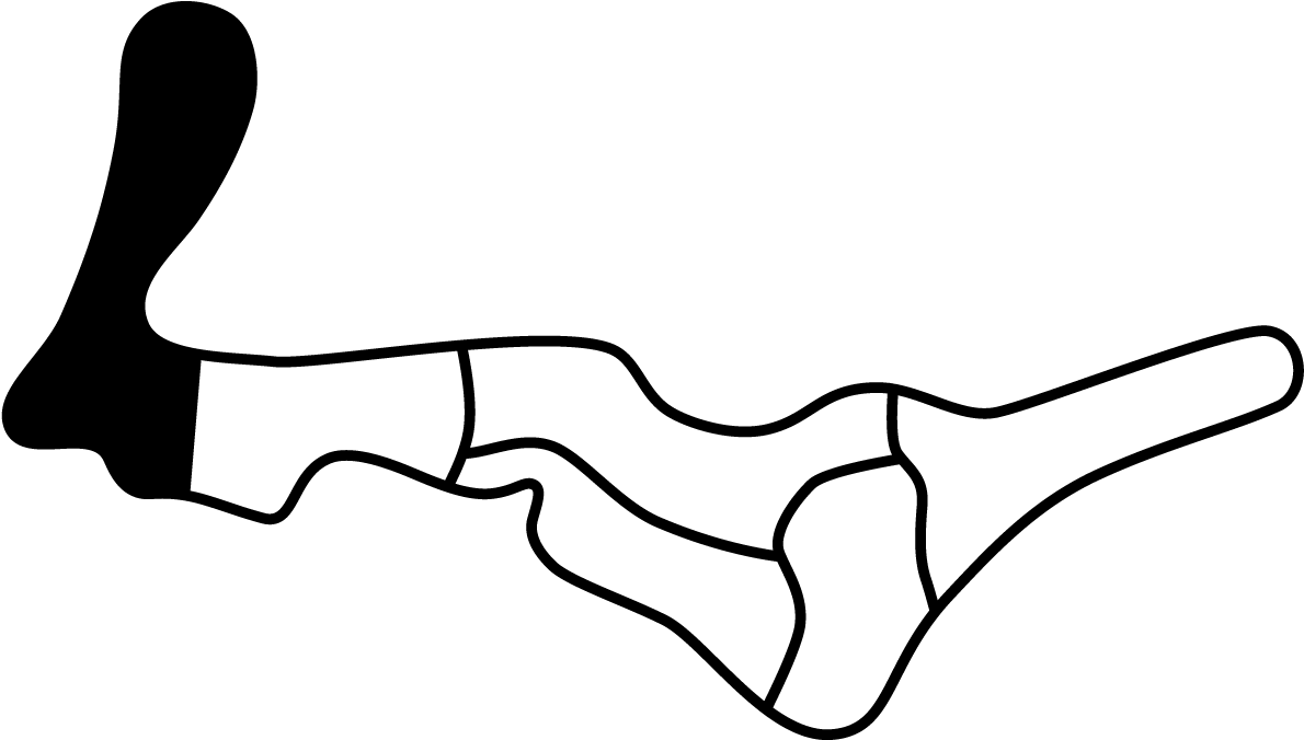 Pontone - Line Art Clipart (1200x690), Png Download