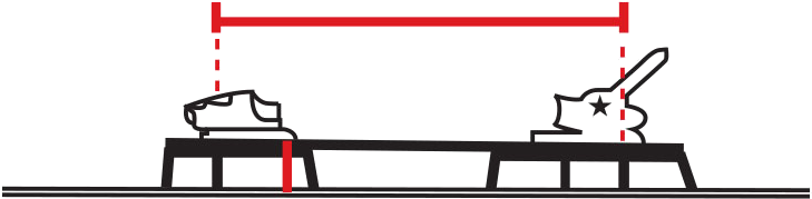 The Distance Between The Toe And The Heel Of The Plate - Hurdling Clipart (844x380), Png Download