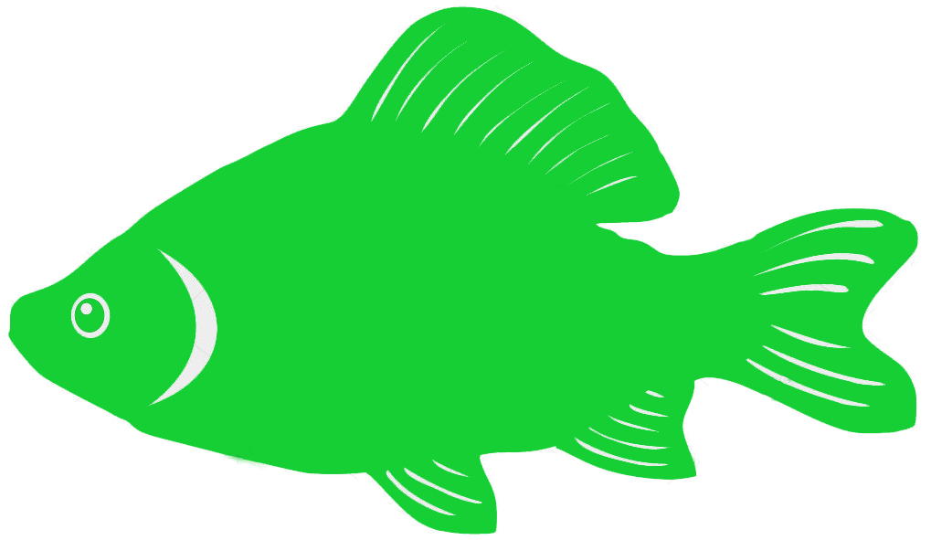 Fish-shl - - Silhouette Clipart (1024x768), Png Download