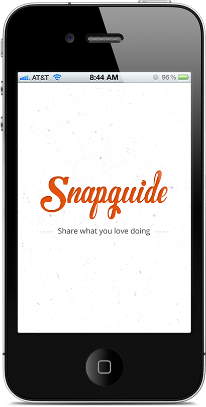 Original Snapguide Iphone App - Iphone 4 Clipart (670x834), Png Download
