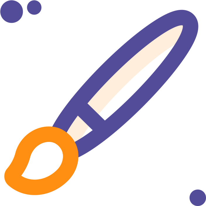 Paintbrush Quo Stock - Circle Clipart (787x787), Png Download