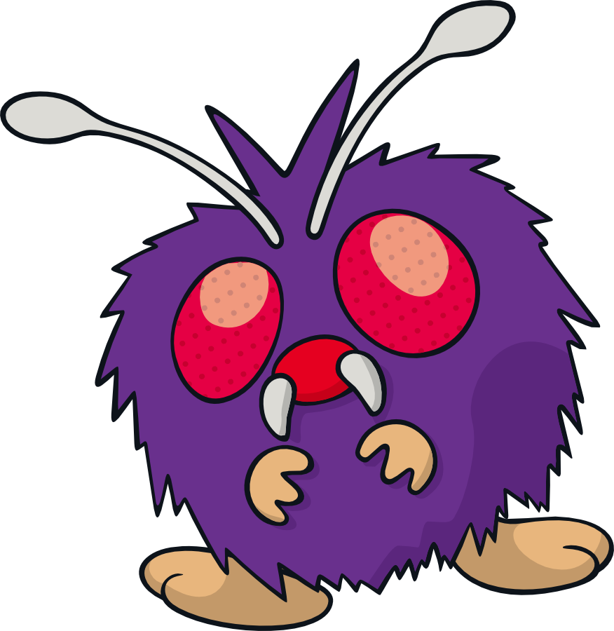143kib, - Pokemon Venonat Clipart (876x900), Png Download