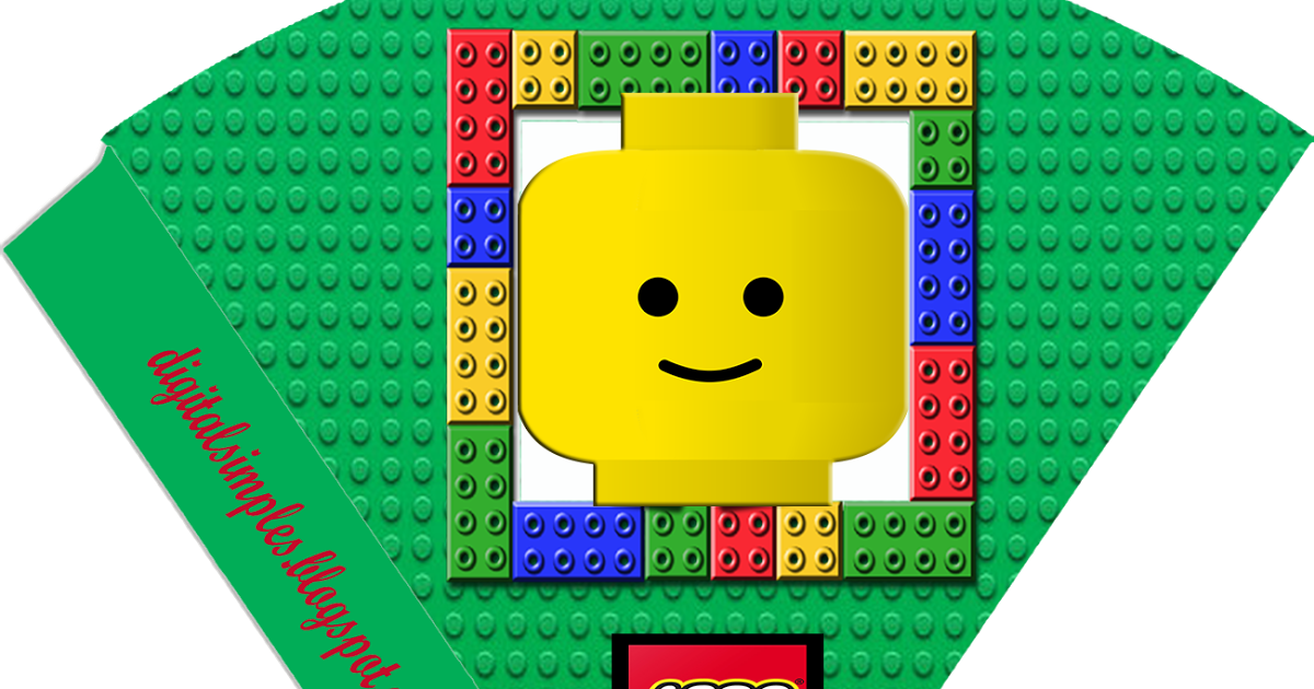 Lego Person Clipart - Moldes Para Pop Corn De Lego - Png Download (1200x630), Png Download