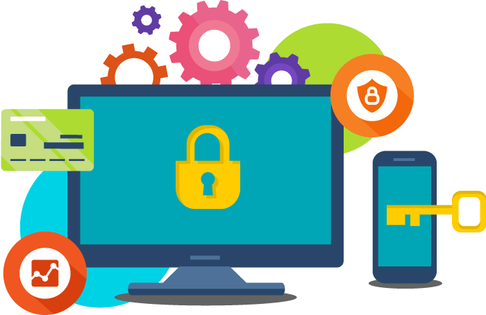 Internet Security What Are The Risks For My Business Clipart (700x454), Png Download