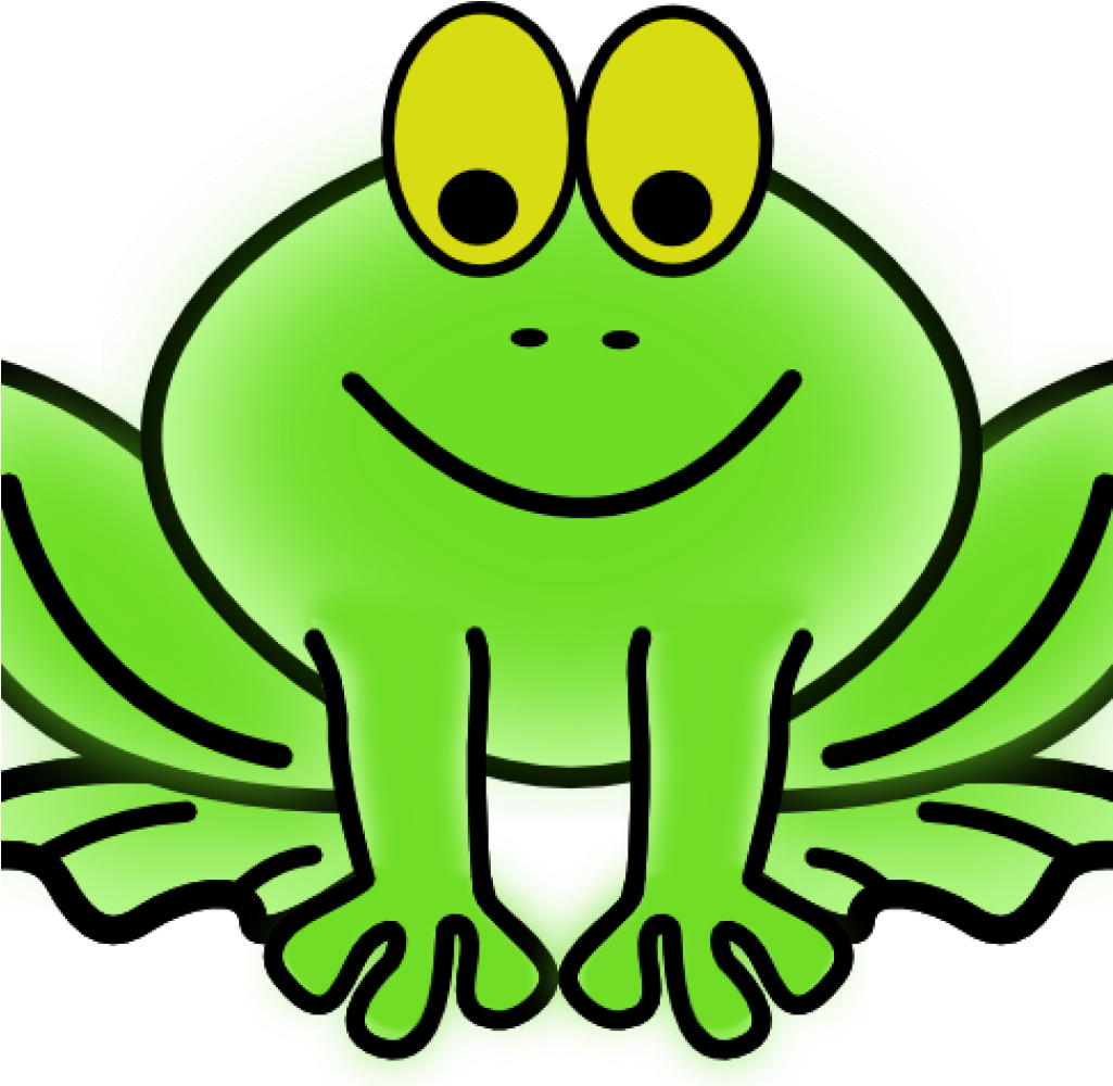 Frog Clipart Free Frog Clipart School Clipart - Frog Clip Art Black And White - Png Download (1024x1024), Png Download