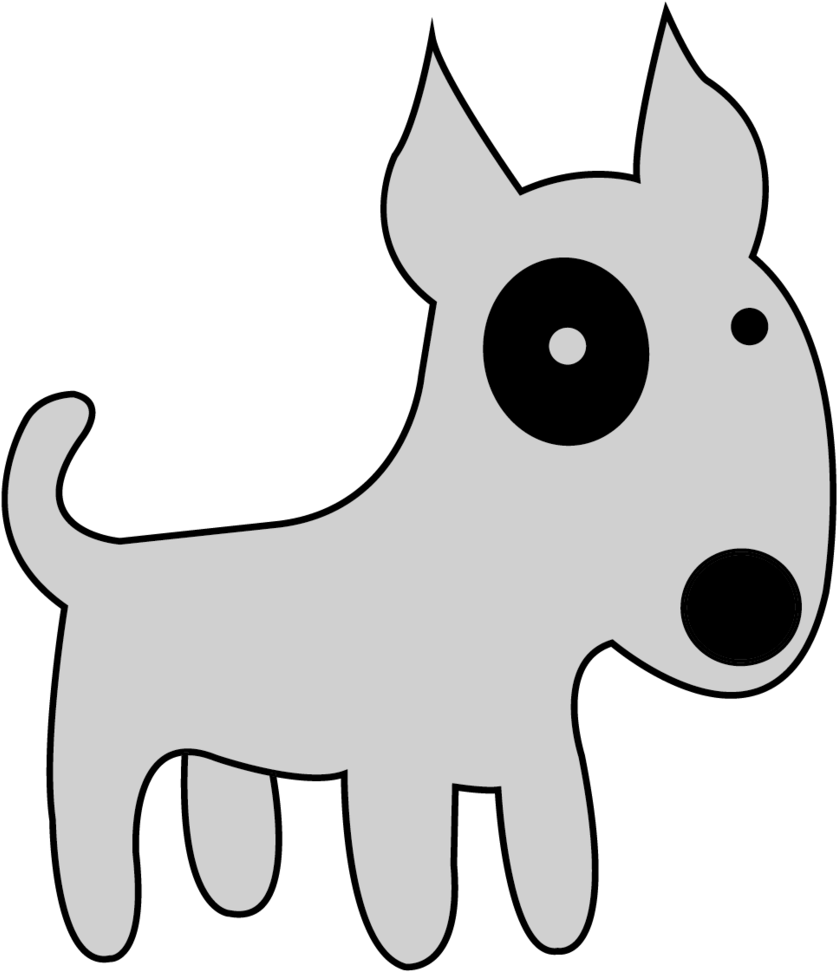 Dogs Need The Best Organic Pure Light - Cartoon Clipart (1024x1024), Png Download