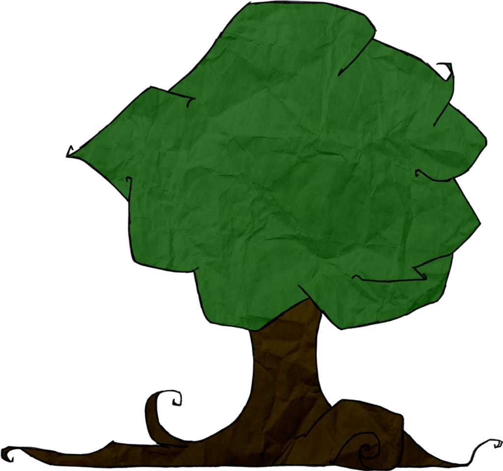 Tree Clipart (1024x959), Png Download