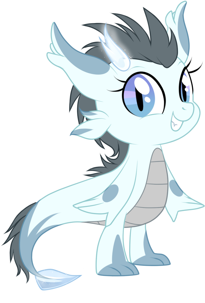 Cute Dragon Images - Mlp Dragons Clipart (692x1000), Png Download