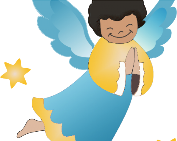 Religion Clipart Prayer - Clip Art Of Angel - Png Download (640x480), Png Download