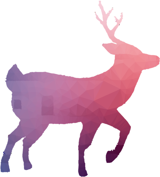 Animal Shadows Clipart Deer Silhouette Stock Photography - Barner By Karis Cliburn - Png Download (900x900), Png Download