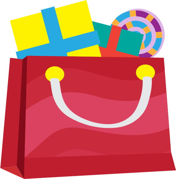 Shopping Bags Clipart Shopping Bags Clipart 3914798 - Png Download (600x600), Png Download
