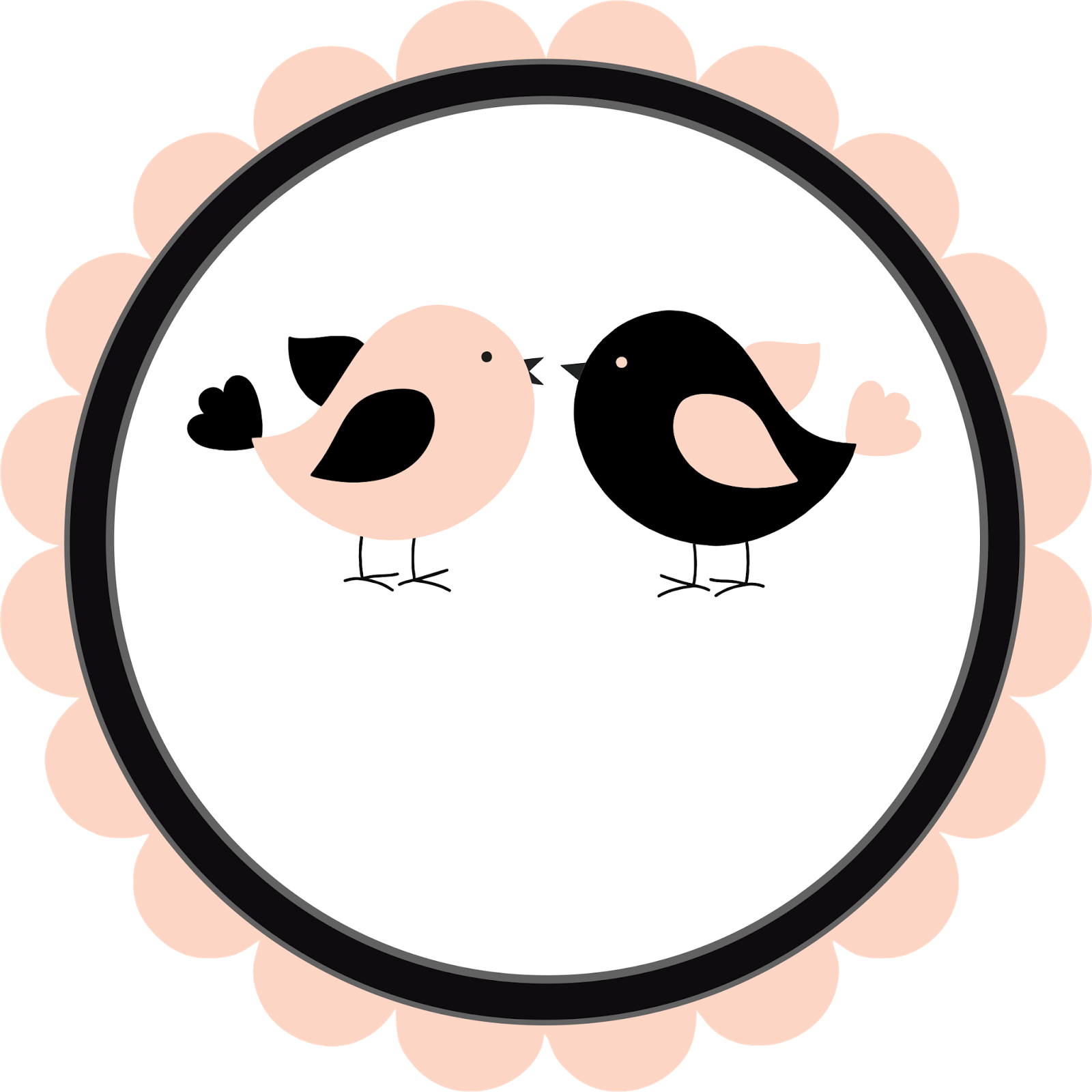 Layouts E Templates Para Blogs E Lojas Virtuais - Logo De Passarinhos Clipart (1600x1600), Png Download