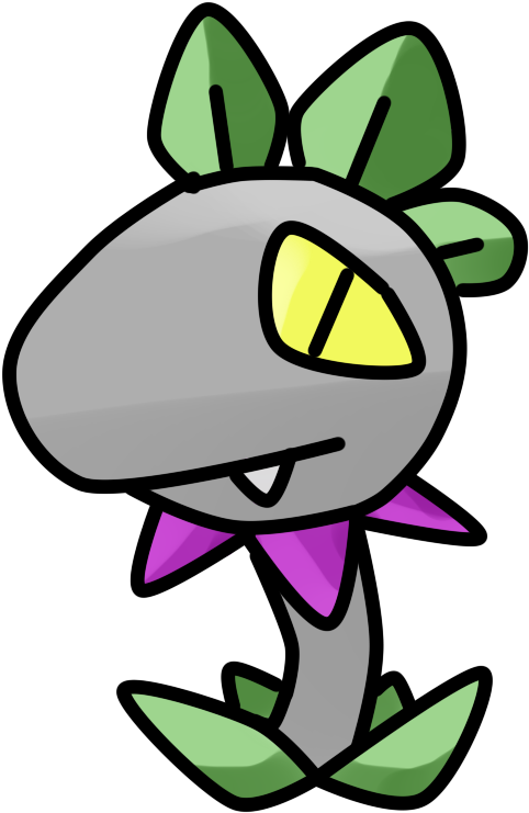 Bites Zombies And When The Plants Nearvy Of Him Die - Cartoon Clipart (1080x1080), Png Download