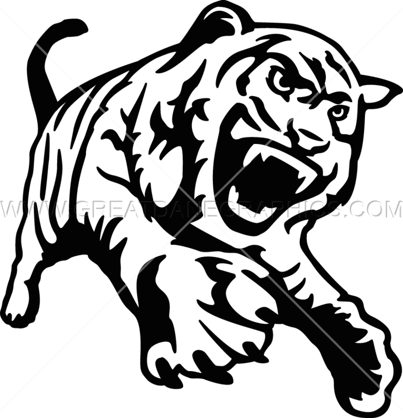 Good Clipart Tiger Body - Png Download (825x856), Png Download