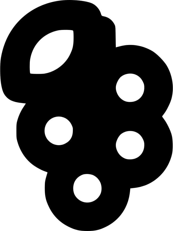 Grapes Comments Clipart (736x980), Png Download