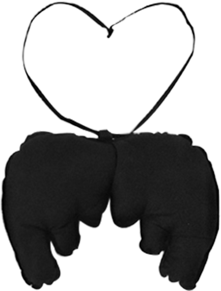 Little Angel Wings - Heart Clipart (600x600), Png Download