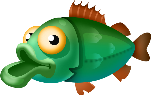 Roach - Fish Clipart (854x734), Png Download