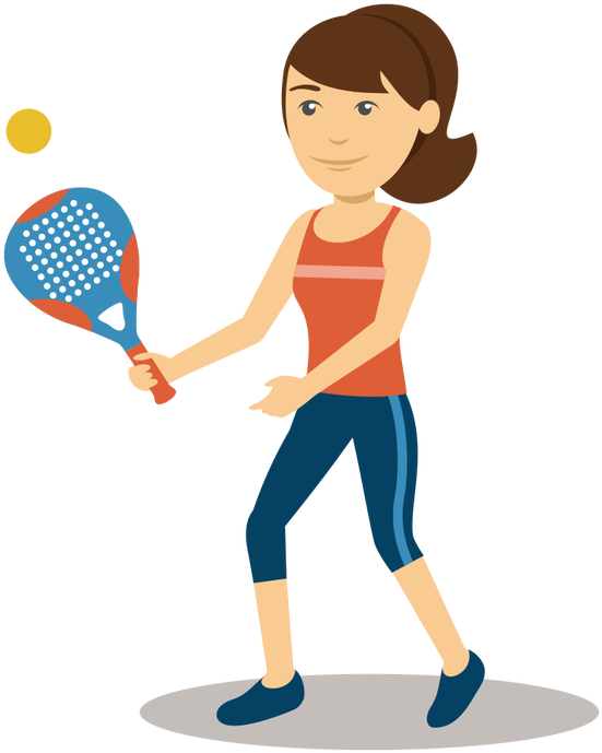 Sport Cartoon Transparent Clipart (650x788), Png Download
